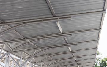 installing Hollins End metal roofing