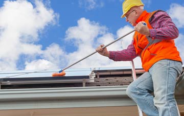 Hollins End soft wash roof cleaning